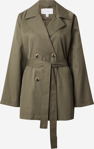 VILA Between-Seasons Coat 'Jancine' in Green: front