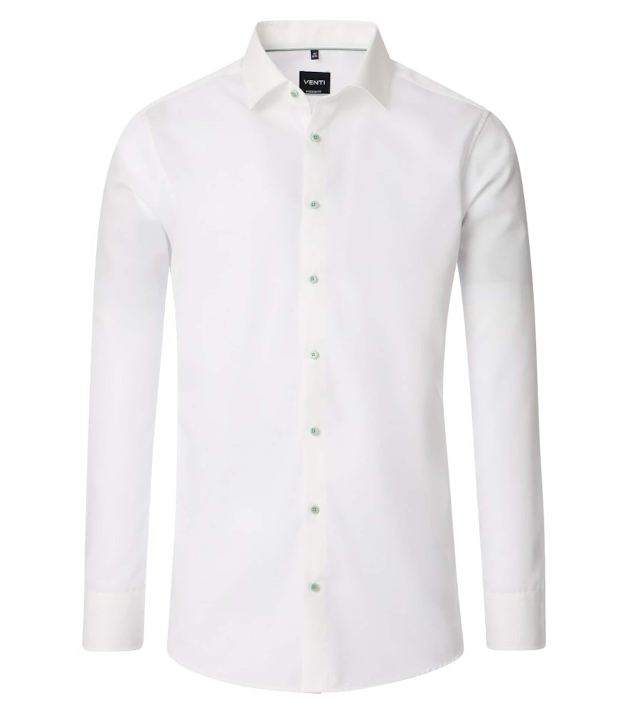 KATT Regular Fit Hemd in Weiß: Vorderseite