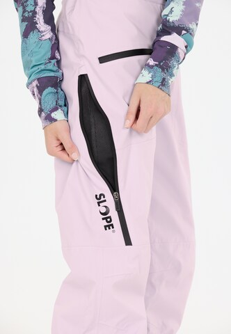 SLOPE Regular Skihose 'Zuki' in Lila