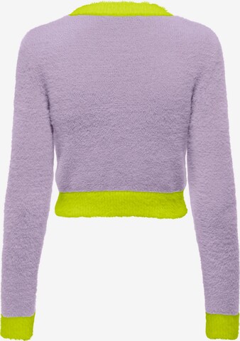 ONLY Pullover 'PIUMO' i lilla