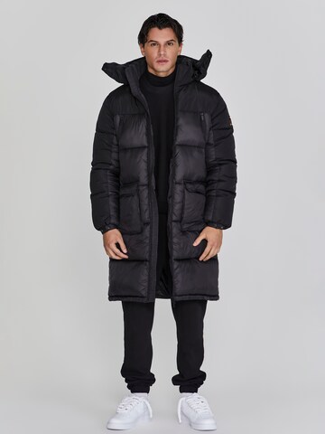 Giacca invernale di SikSilk in nero