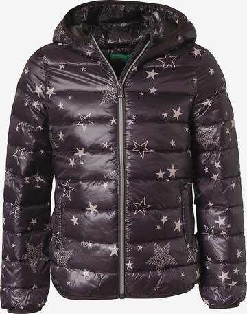 UNITED COLORS OF BENETTON Winter Jacket 'FUNZ FALL' in Blue: front
