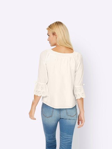 heine Blouse in Beige