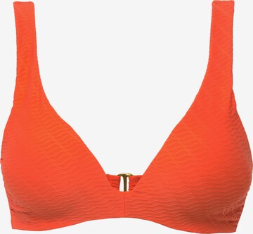 Studio Untold T-shirt Bikini in Oranje: voorkant