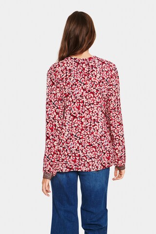 SAINT TROPEZ - Blusa 'Pelé' em vermelho