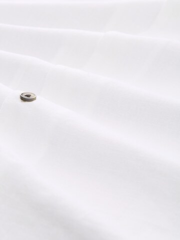 TOM TAILOR DENIM Comfort fit Button Up Shirt in White