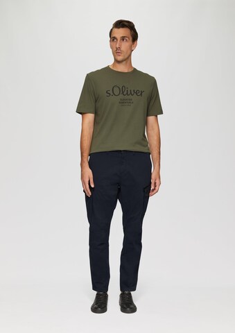 s.Oliver Regular Cargobroek in Blauw