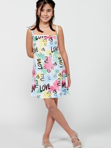 KOROSHI Dress in Mixed colors: front
