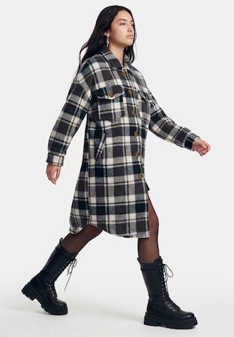 myMo ROCKS Between-seasons coat 'Rocks' in Black
