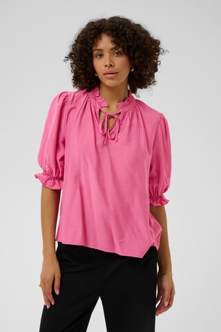 Bluză 'Lufia' de la Kaffe pe roz: față