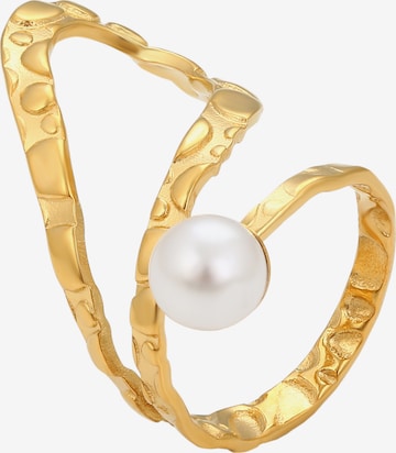 faina - Anel em ouro: frente