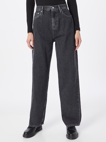 Calvin Klein Jeans - Calças de ganga em cinzento: frente