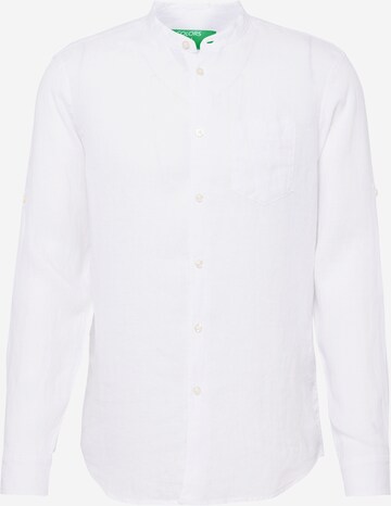 UNITED COLORS OF BENETTON Regular Fit Skjorte i hvid: forside