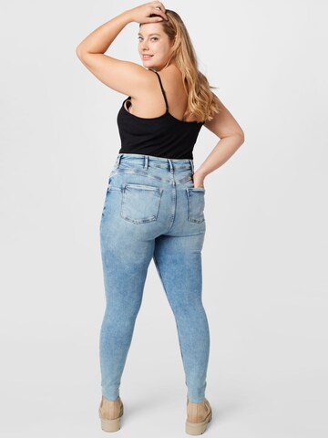 River Island Plus Skinny Jeans 'ROLAND' in Blue