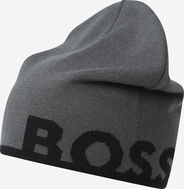 BOSS Beanie 'Acro' in Grey: front