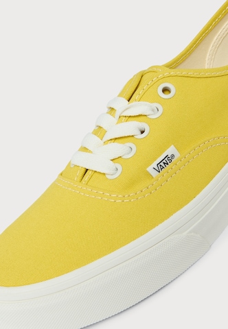 VANS Nízke tenisky 'Authentic' - Žltá: predná strana