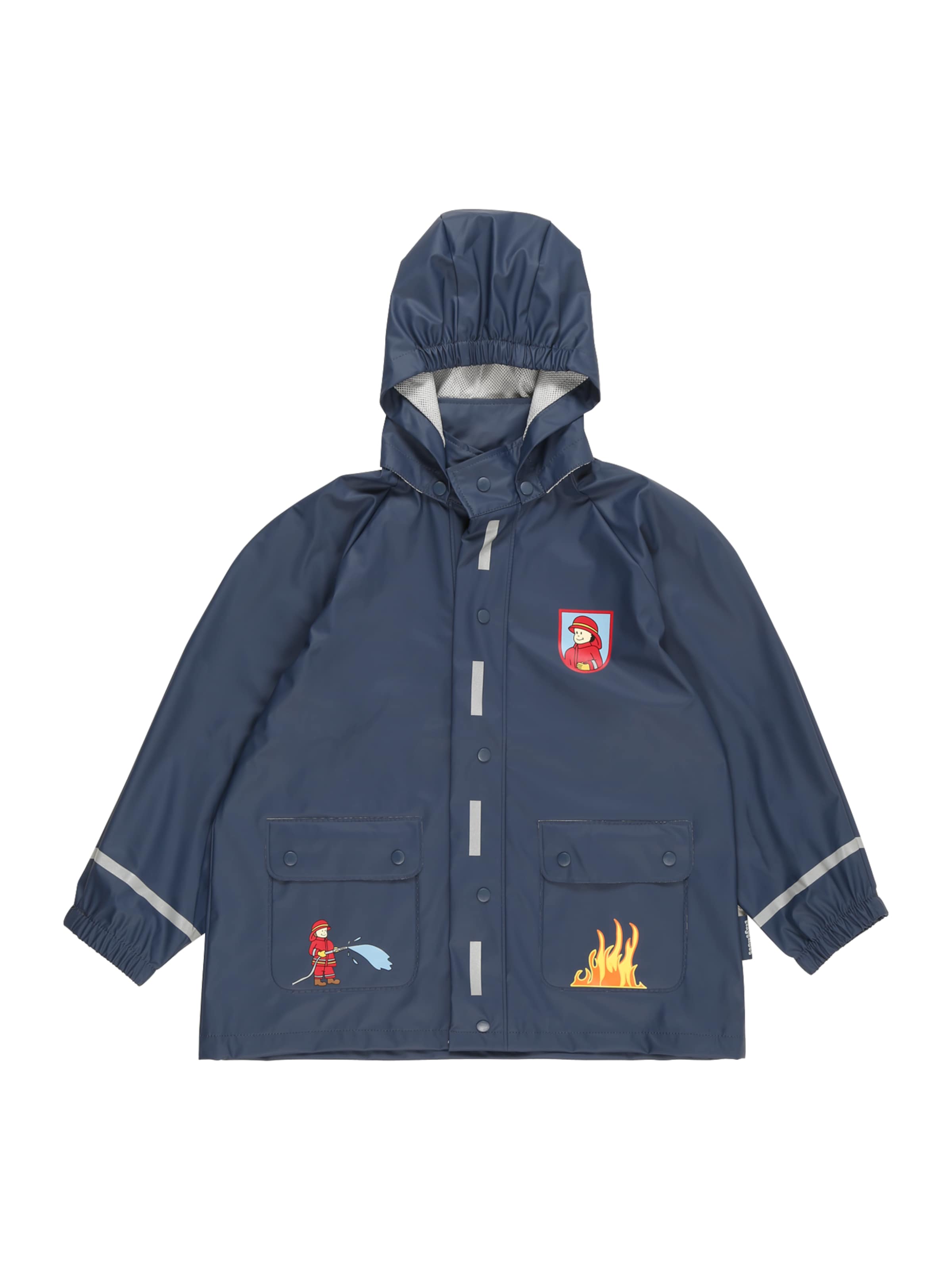 PLAYSHOES Λειτουργικό μπουφάν &#x27;Feuerwehr&#x27; σε μπλε: μπροστά