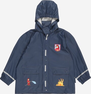 PLAYSHOES Regenjacke 'Feuerwehr' in Blau: predná strana