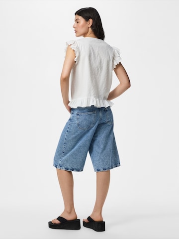 PIECES Blouse in White