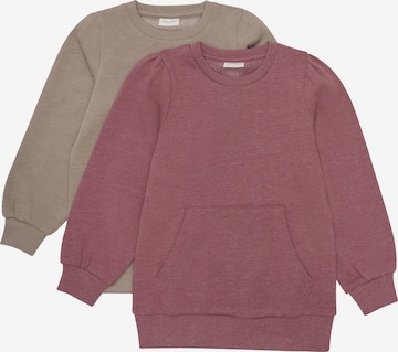 MINYMO - Pullover ' MISweatshirt ' em vermelho: frente