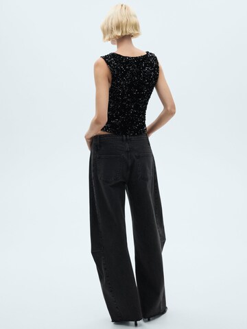 MANGO Top 'XSAGI' - fekete