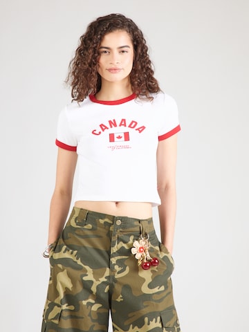 LEVI'S ® Tričko 'X WC RINGER' - Biela: predná strana
