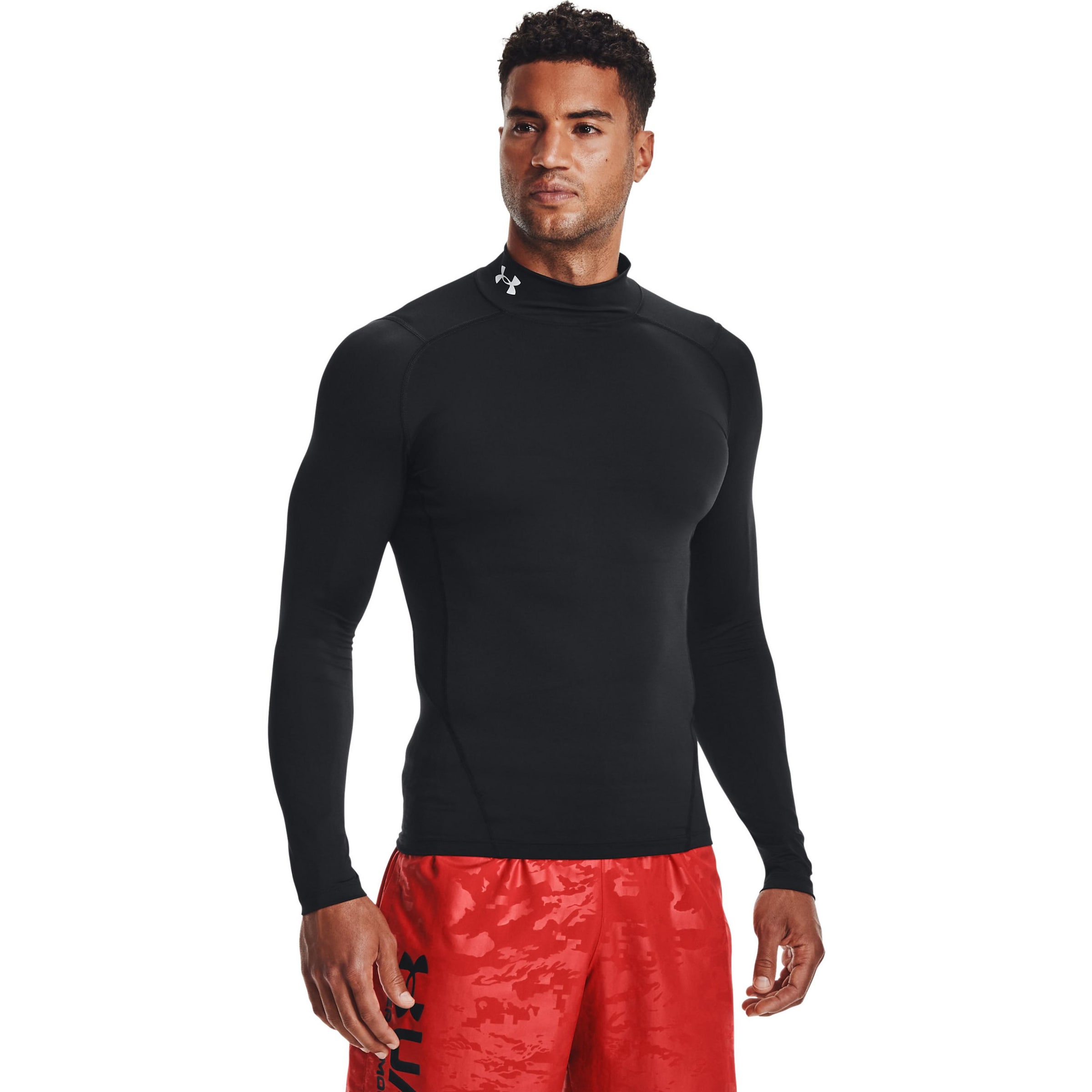 UNDER ARMOUR Base Layer in Schwarz: Vorderseite