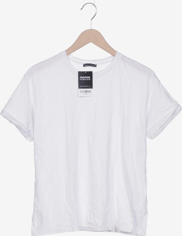 Bershka T-Shirt S in Weiß: predná strana