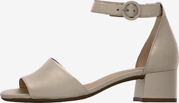 smėlio GABOR Basutės su dirželiais 'Damen-Schuhe': priekis