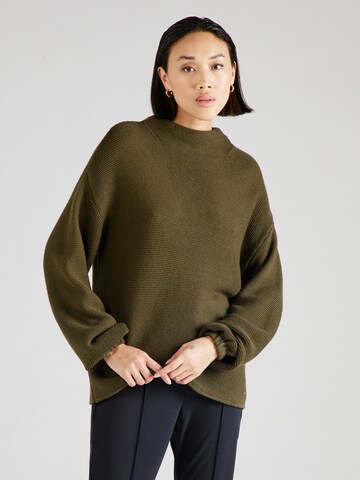 Pullover di MORE & MORE in verde: frontale