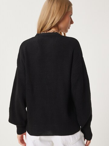 Happiness İstanbul Kardigán - fekete