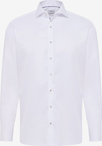 ETERNA Button Up Shirt in White: front