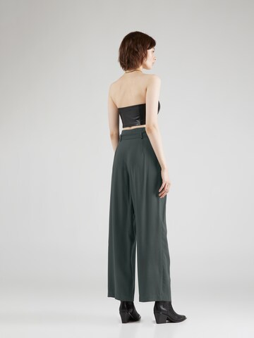 ABOUT YOU Wide leg Broek in Groen