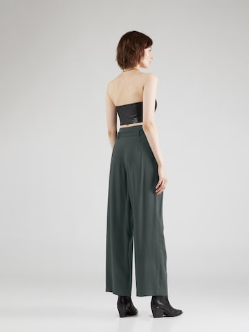 ABOUT YOU Wide Leg Hose in Grün