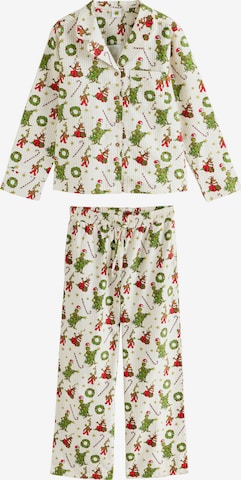 Pyjama Next en beige : devant