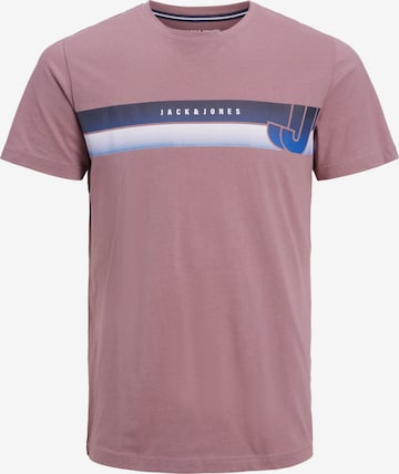 JACK & JONES Majica 'JEAN' | vijolična barva: sprednja stran