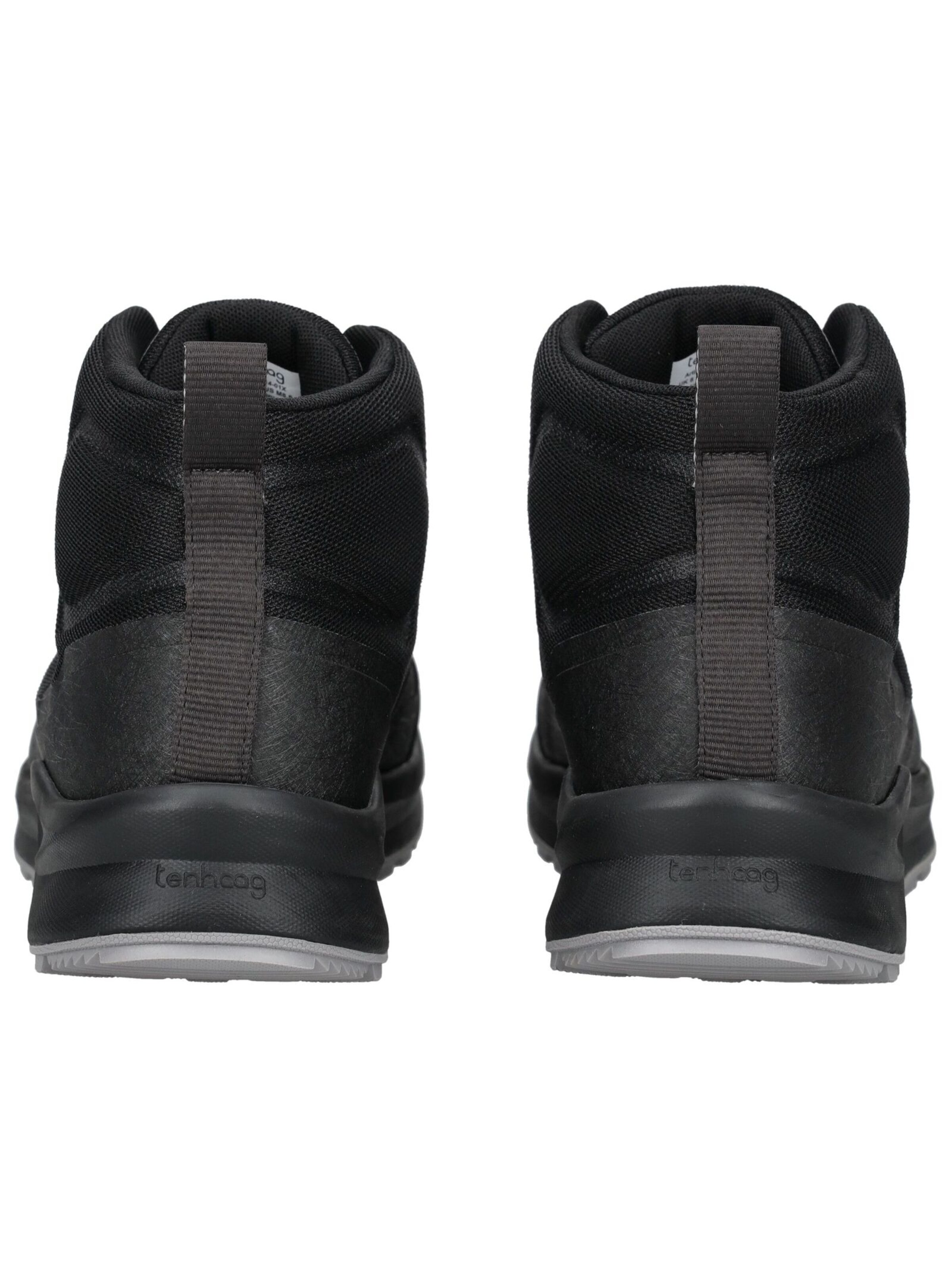 Sneaker alta di Tenhaag in nero