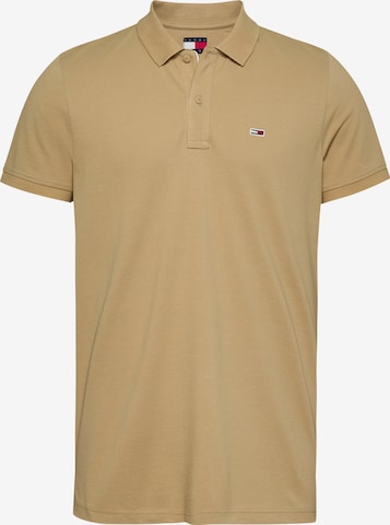 T-Shirt Tommy Jeans en beige : devant
