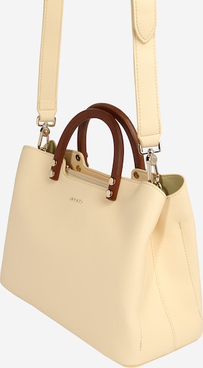 INYATI Handbag 'Inita' in Brown / Pastel yellow, Item view