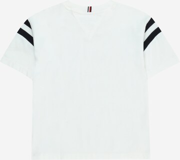 T-Shirt 'MONOTYPE VARSITY' TOMMY HILFIGER en blanc