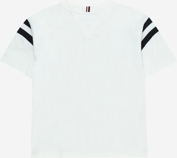 TOMMY HILFIGER Shirt 'MONOTYPE VARSITY' in Wit
