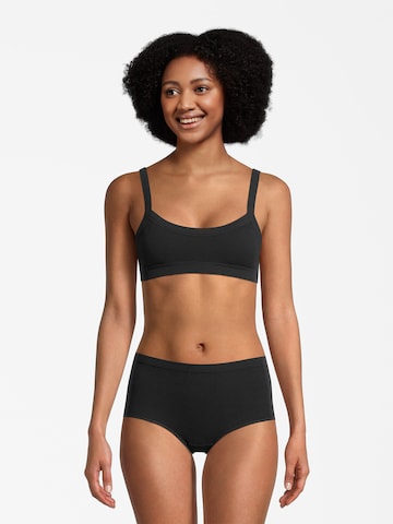 AÉROPOSTALE Bustier BH in Zwart: voorkant