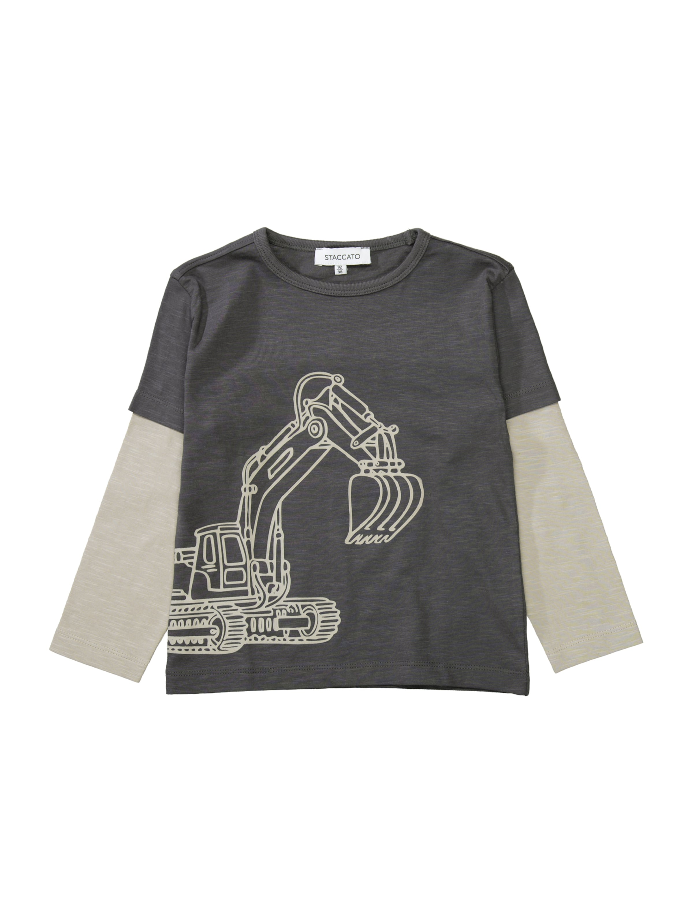 STACCATO Tričko – šedá: přední strana