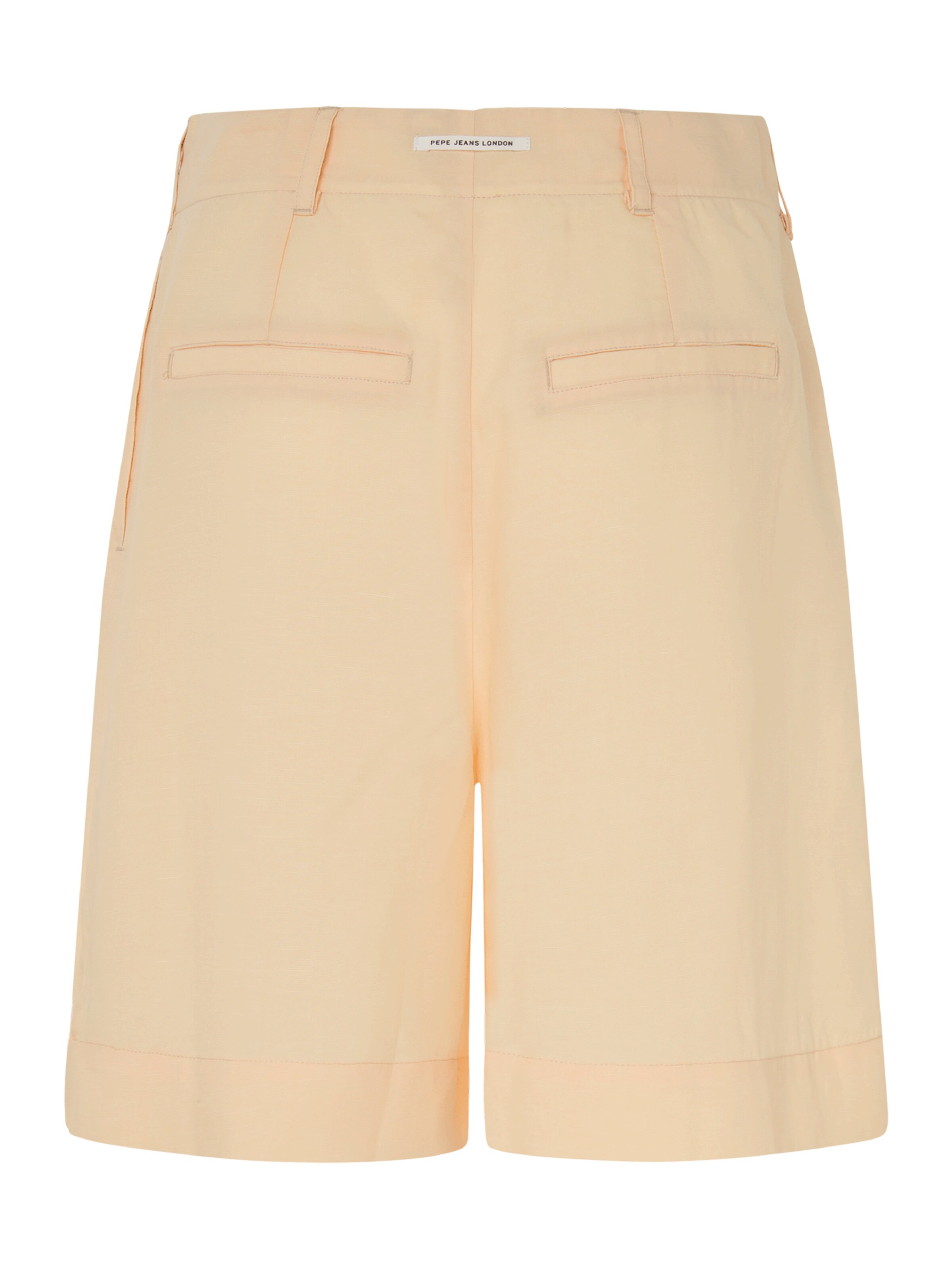 Pepe Jeans Regular Pleat-Front Pants 'AVA' in Yellow
