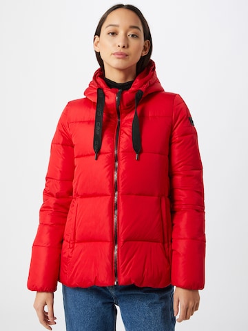 Veste outdoor CMP en rouge : devant