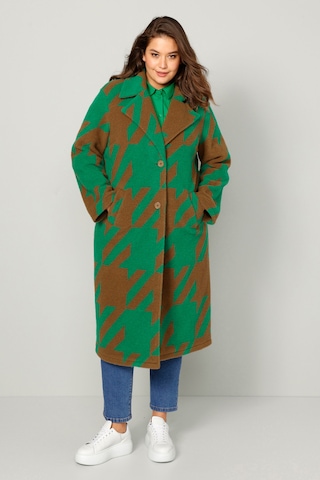 Angel of Style Between-Seasons Coat in Green