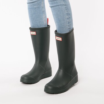 HUNTER Rubber boot 'ORIGINAL PLAY' in Green: front