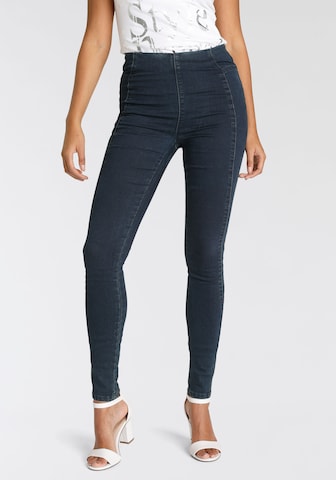 ARIZONA Skinny Jeggings in Black: front