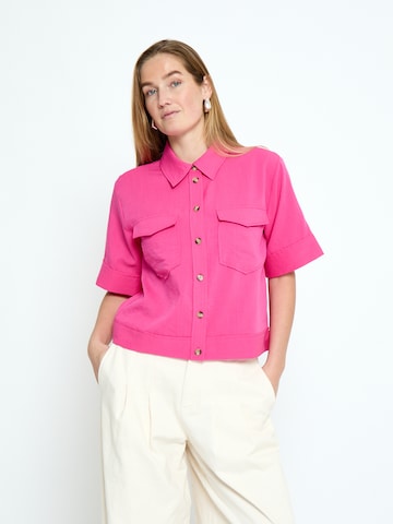 T-shirt 'Otine' Peppercorn en rose : devant