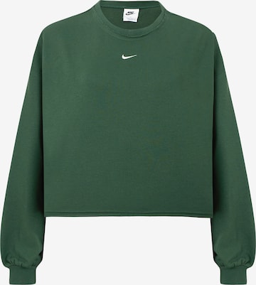 Nike Sportswear Свитшот 'CHILL' в Зеленый: спереди